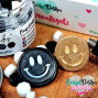 Preview: Carlijn Design - Wachssiegel Stempel "Retro Smiley" Wax Seal Stamp 52