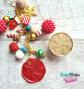 Preview: Carlijn Design - Wachsperlen "Glitter Red" Wax Seal Melts 30g