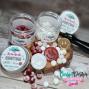 Preview: Carlijn Design - Wachsperlen "Glitter Snow" Wax Seal Melts 30g