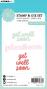 Preview: Studio Light - Stempel & Stanzschablone "Get Well Soon" Stamp & Dies