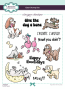 Preview: Creative Expressions - Stempelset "Canine Capers" Clear Stamps 15,2x20,3cm