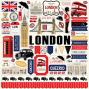 Preview: Carta Bella - Designpapier "London" Collection Kit 12x12 Inch - 12 Bogen  