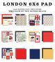 Preview: Carta Bella - Designpapier "London" Paper Pad 6x6 Inch - 24 Bogen