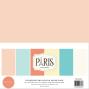 Preview: Carta Bella - Cardstock "Paris" Coordinating Solids Paper Pack 12x12 Inch - 6 Bogen