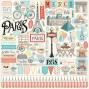 Preview: Carta Bella - Designpapier "Paris" Collection Kit 12x12 Inch - 12 Bogen  