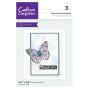 Preview: Crafters Companion - Stempelset "Beautiful Butterflies" Clear Stamps