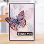 Preview: Crafters Companion - Stempelset "Beautiful Butterflies" Clear Stamps