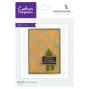 Preview: Crafters Companion - Prägefolder "Pumpkins & Leaves" 3D Embossingfolder