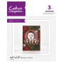 Preview: Crafters Companion - Stempelset & Stanzschablone "Reindeers" Stamp & Dies