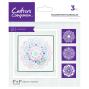 Preview: Crafters Companion - Schablone 5x5 Inch "Magnificent Mandalas" Stencil