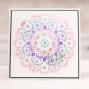 Preview: Crafters Companion - Schablone 5x5 Inch "Magnificent Mandalas" Stencil