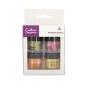 Preview: Crafters Companion - Perlenpulver "Shimmering Garden" Pearl Powder 4er Set 