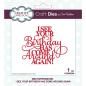 Preview: Creative Expressions - Stanzschablone "Your birthday again" Craft Dies Design by Sue Wilson