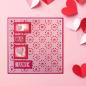 Preview: Nellie Snellen - Stanzschablone "Postal Stamps with Hearts" Shape Dies