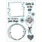 Preview: Nellie Snellen - Stempelset "No Words, Just Hugs" Clear Stamps 