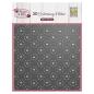 Preview: Nellie Snellen - Prägefolder "Hearts & Dots" 3D Embossing Folder 