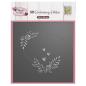 Preview: Nellie Snellen - Prägefolder "Flower Heart" 3D Embossing Folder 