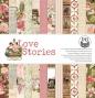 Preview: Piatek P13 - Designpapier "Love Stories" Paper Pack 12x12 Inch - 12 Bogen