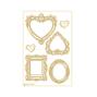 Preview: Piatek P13 - Stanzteile "Love Stories" Chipboard Embellishments 06