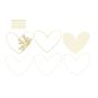 Preview: Piatek P13 - Stanzteile "Shaker Base Heart" Chipboard Embellishments 