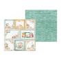 Preview: Piatek P13 - Designpapier "Travel Journal" Paper Pack 6x6 Inch - 24 Bogen