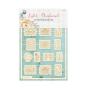 Preview: Piatek P13 - Stanzteile "Travel Journal" Chipboard Embellishments 06