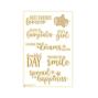 Preview: Piatek P13 - Stanzteile "Believe in Fairies" Chipboard Embellishments 