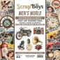 Preview: ScrapBoys - Stanzteile "Men's World" Pop Up Paper Pack 6x6 Inch - 24 Bogen