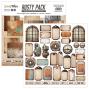 Preview: ScrapBoys - Designpapier "Rusty Pack" Paper Pack 12x12 Inch - 12 Bogen