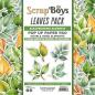 Preview: ScrapBoys - Stanzteile "Leaves Pack" Pop Up Paper Pack 6x6 Inch - 24 Bogen