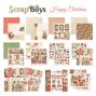 Preview: ScrapBoys - Designpapier "Happy Christmas" Paper Pack 12x12 Inch - 12 Bogen