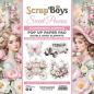 Preview: ScrapBoys - Stanzteile "Sweet Peonies" Pop Up Paper Pack 6x6 Inch - 24 Bogen