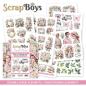 Preview: ScrapBoys - Stanzteile "Sweet Peonies" Pop Up Paper Pack 6x6 Inch - 24 Bogen