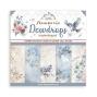 Preview: Stamperia - Designpapier "Create Happiness Dewdrops" Paper Pack 8x8 Inch - 10 Bogen