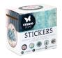 Preview: Studio Light - Aufkleber "Vintage Flower" Round Stickers on Roll