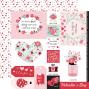 Preview: Echo Park - Designpapier "Valentine's Day" Collection Kit 12x12 Inch - 12 Bogen