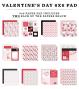 Preview: Echo Park - Designpapier "Valentine's Day" Paper Pack 6x6 Inch - 24 Bogen