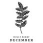 Preview: Spellbinders - Buchdrucktechnik "December Holly Berry" BetterPress Plate