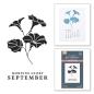 Preview: Spellbinders - Buchdrucktechnik "September Morning Glory" BetterPress Plate