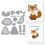 Preview: Spellbinders - Stanzschablone "Felt Forest Fox" Dies