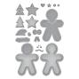 Preview: Spellbinders - Stanzschablone "Felt Gingerbread Boy & Girl" Dies