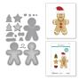 Preview: Spellbinders - Stanzschablone "Felt Gingerbread Boy & Girl" Dies