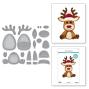 Preview: Spellbinders - Stanzschablone "Felt Reindeer" Dies