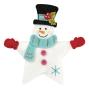 Preview: Spellbinders - Stanzschablone "Felt Snowman Star" Dies