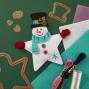 Preview: Spellbinders - Stanzschablone "Felt Snowman Star" Dies