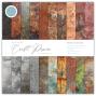 Preview: Craft Consortium - Designpapier "Metal Textures" Paper Pad 12x12 Inch - 30 Bogen