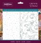 Preview: Crafters Companion "Crystal Visions" Luxury Foiled Acetate 8x8 Inch - 12 Bogen 