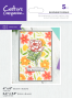 Preview: Crafters Companion -Prägefolder, Stempelset & Stanzschablone "Blooming Florals" Embossingfolder, Stamp & Dies