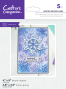 Preview: Crafters Companion -Prägefolder, Stempelset & Stanzschablone "Winter Snowflakes" Embossingfolder, Stamp & Dies