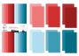 Preview: Creative Craft Lab - Studio Light - Cardstock "Red & Blue" Paper Pack 30x15cm - 24 Bogen